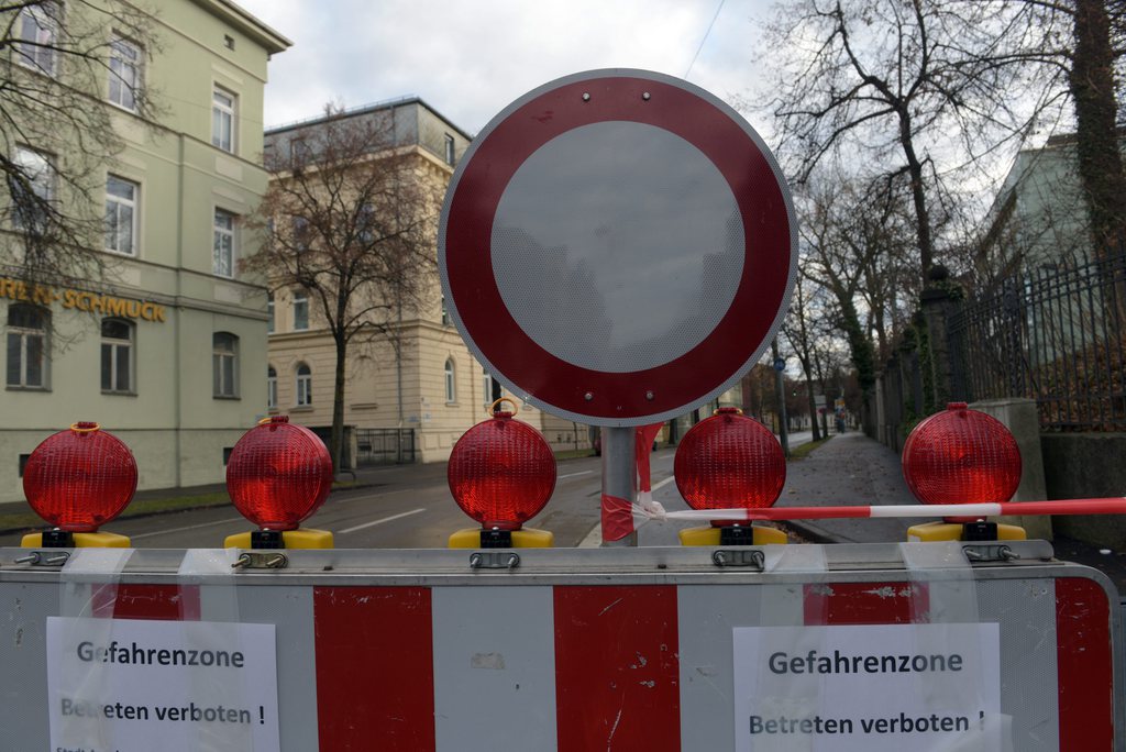 La ville du sud de l'Allemagne s'est retrouvée totalement désertée.