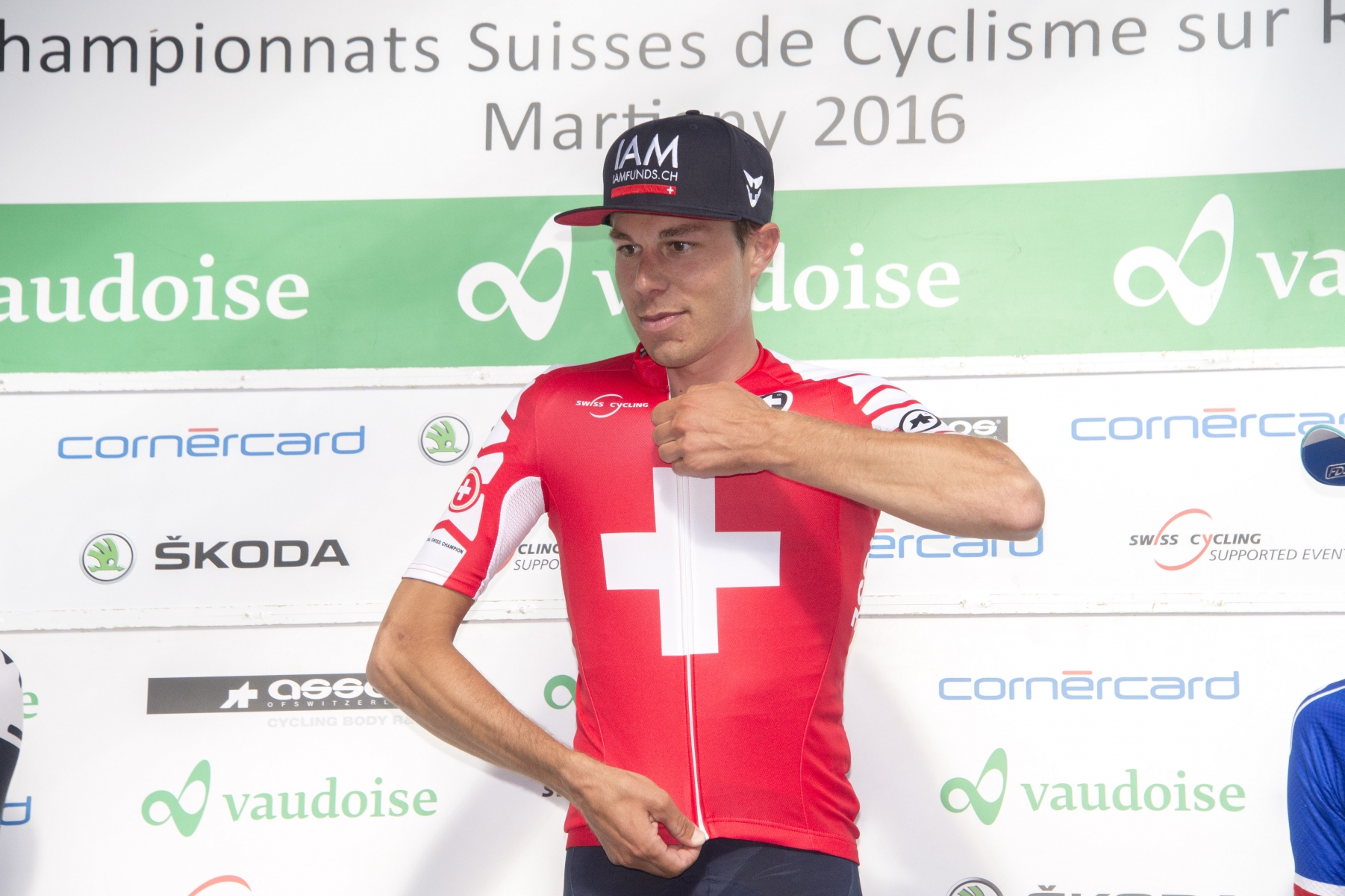 Martigny, le 26 juin 2016



Championnat suisse de cyclisme sur route.

Ici Victoire de Jonathan Fumeaux, champion suisse 2016.



Sacha Bittel/Le Nouvelliste