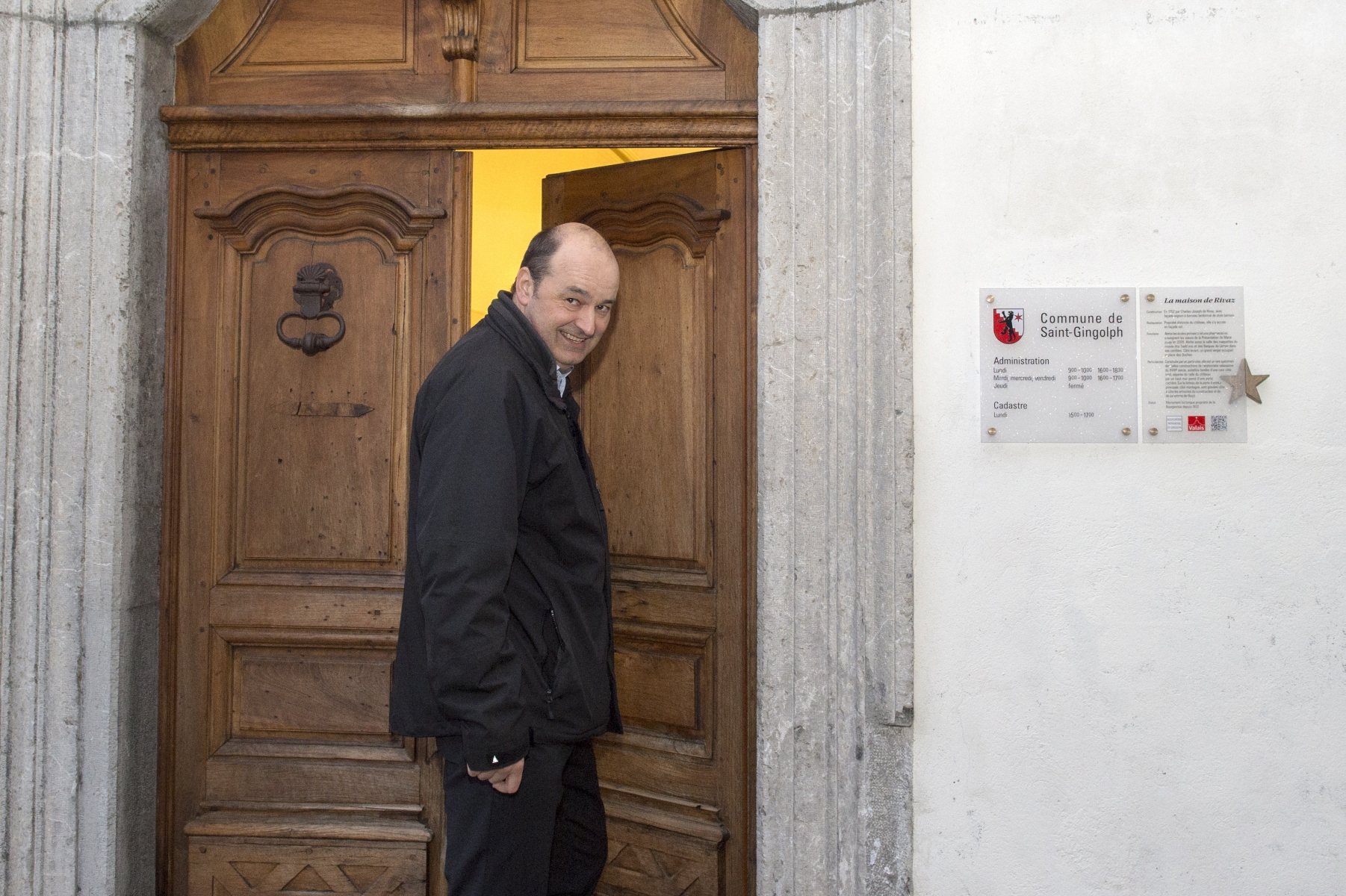 Saint Gingolph, le 15 mars 2016



Bertrand Duchoud, président sortant de St-Gingolph.



Sacha Bittel/Le Nouvelliste