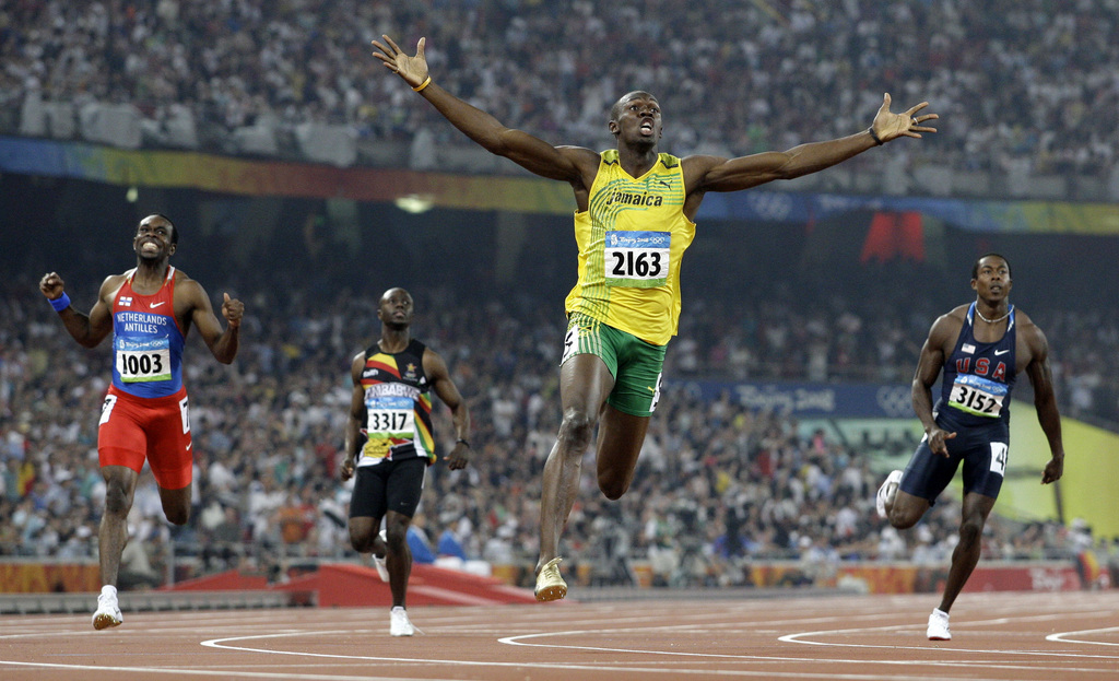 Usain Bolt avait remporté une médaille d'or lors des JO de Pékin 2008.