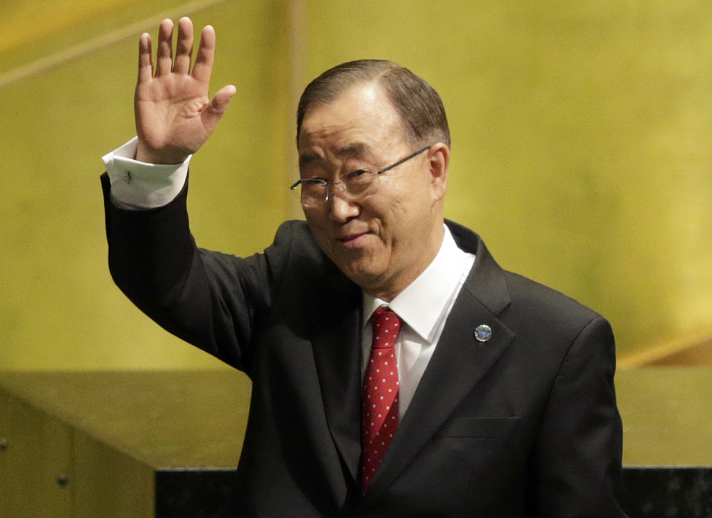Ban Ki-Moon a fait ses adieux au personnel de l'ONU.