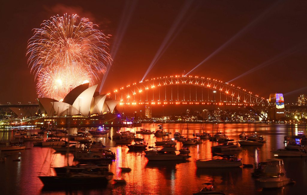 Sydney est la première capitale à avoir fêté le Nouvel An.