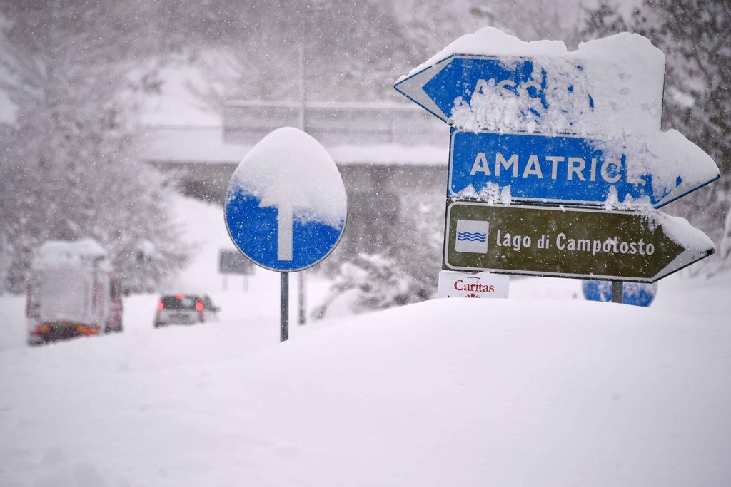 Une secousse de magnitude 3,8 dimanche matin à Amatrice a provoqué de nouveaux écroulements dans cette localité du centre de l'Italie.