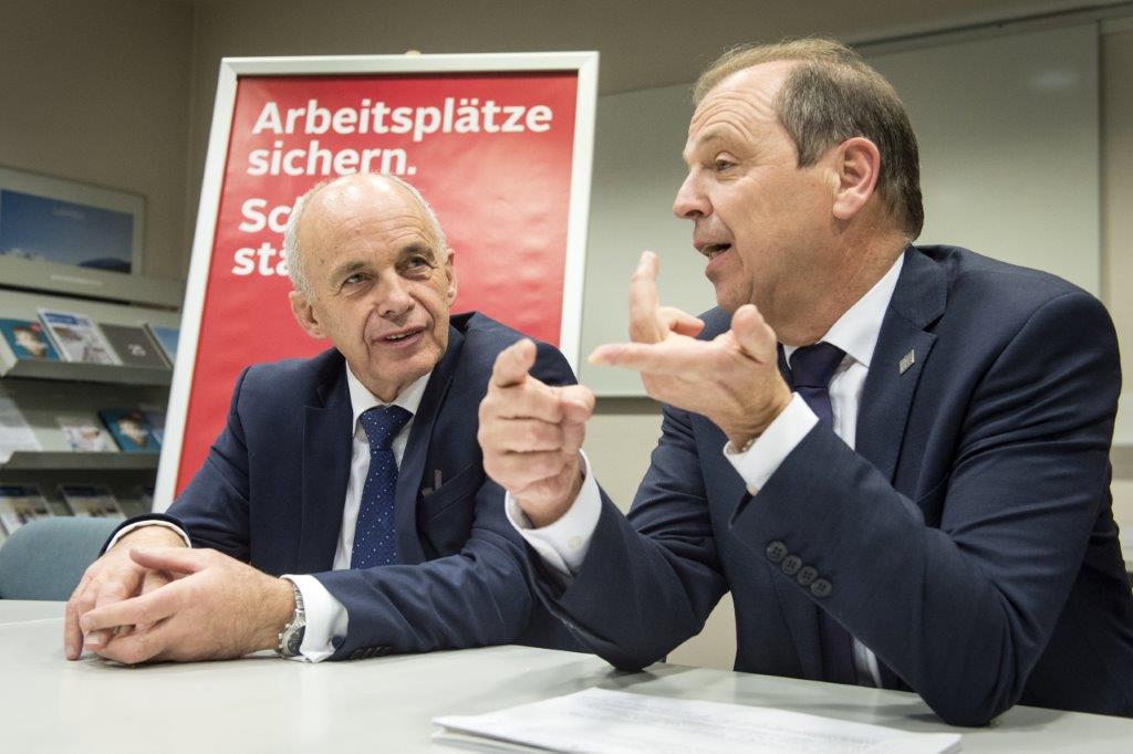 Ueli Maurer a fait cette confidence à Maurice Tornay mardi à Sion: "le Valais est le canton le plus spécial avec peut-être le Tessin. Mais j'aime ça."