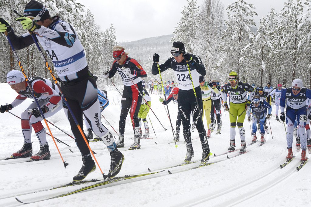 Le Suisse Dario Cologna (n°224), avait participé à l'édition 2016.