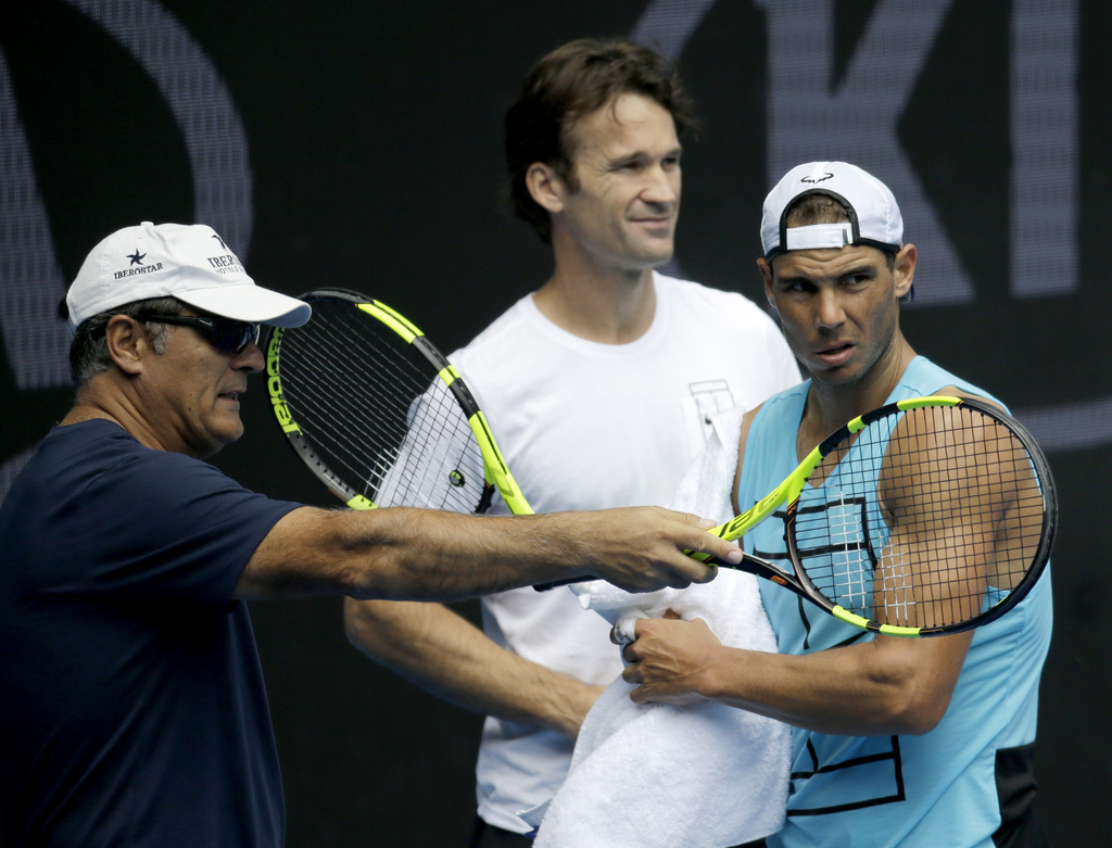 Toni Nadal entraîne son neveu depuis que celui-ci a commencé le tennis dans son enfance.