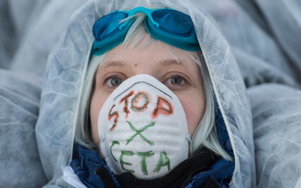 Le CETA provoque une levée de bouclier de la population européenne.