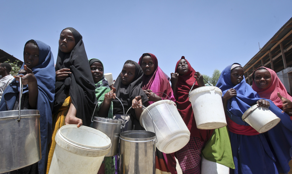 Ce drame humanitaire est dû à la sécheresse qui règne dans la région.