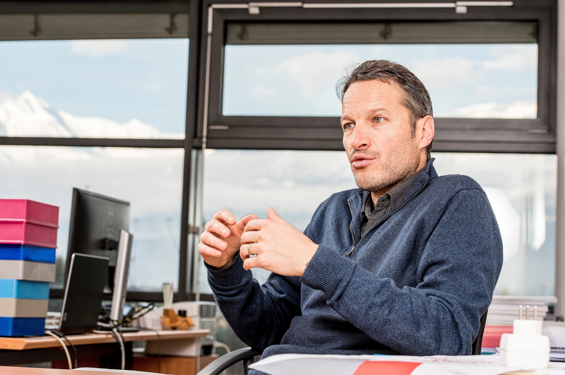 Sion. le 01.02.2017



Interview de Christophe Clivaz dans son bureau de l'UNIL a Bramois. 



Christian Hofmann/Le Nouvelliste