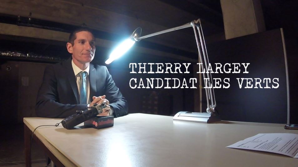 Thierry Largey, candidat des Verts au Conseil d'Etat.