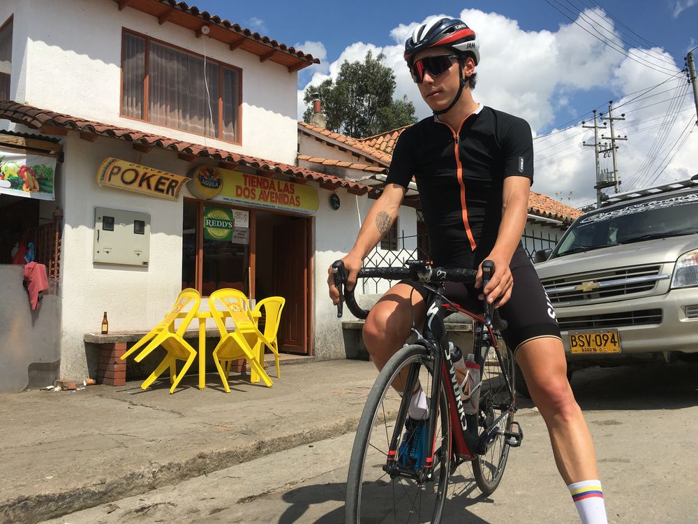 Simon Pellaud vivait une expérience unique en Colombie depuis un mois et demi.