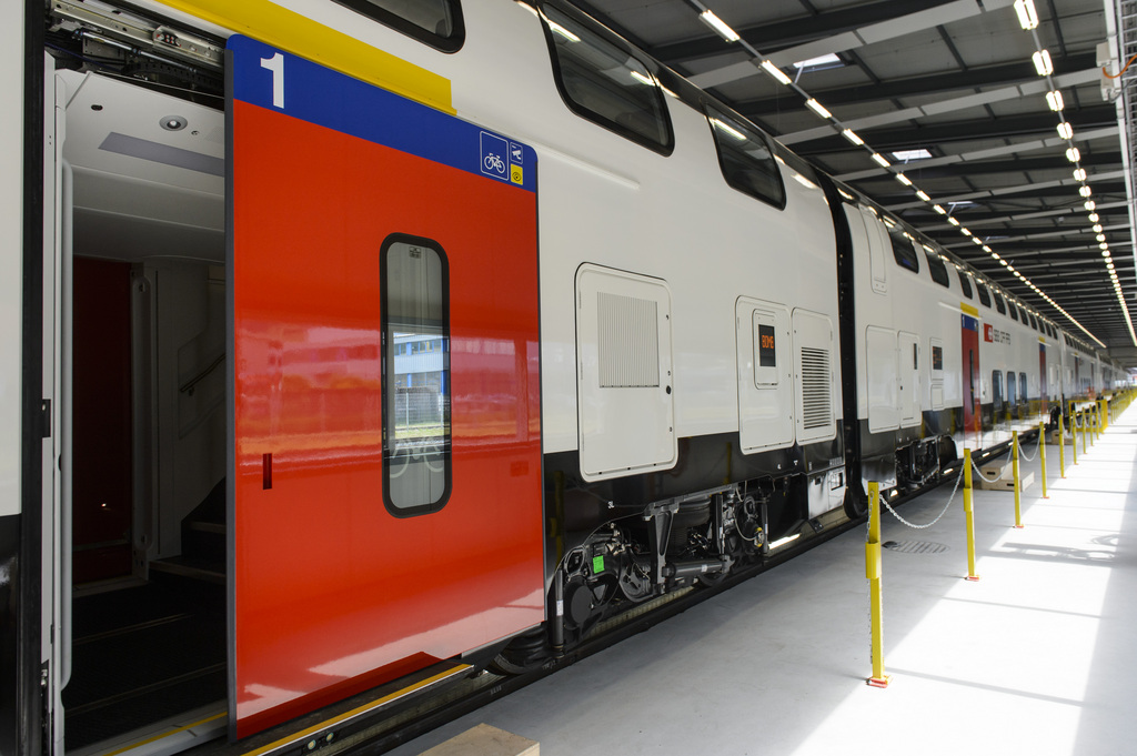 La mise en service des trains à deux étages sur la ligne du Simplon est prévue pour fin 2018.