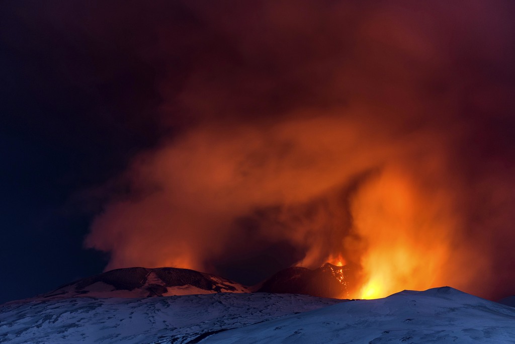 L'Etna est le plus haut volcan d'Europe.