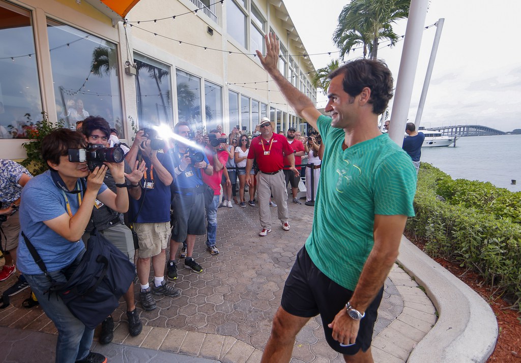 Roger Federer donne rendez-vous à ses fans à Roland Garros.