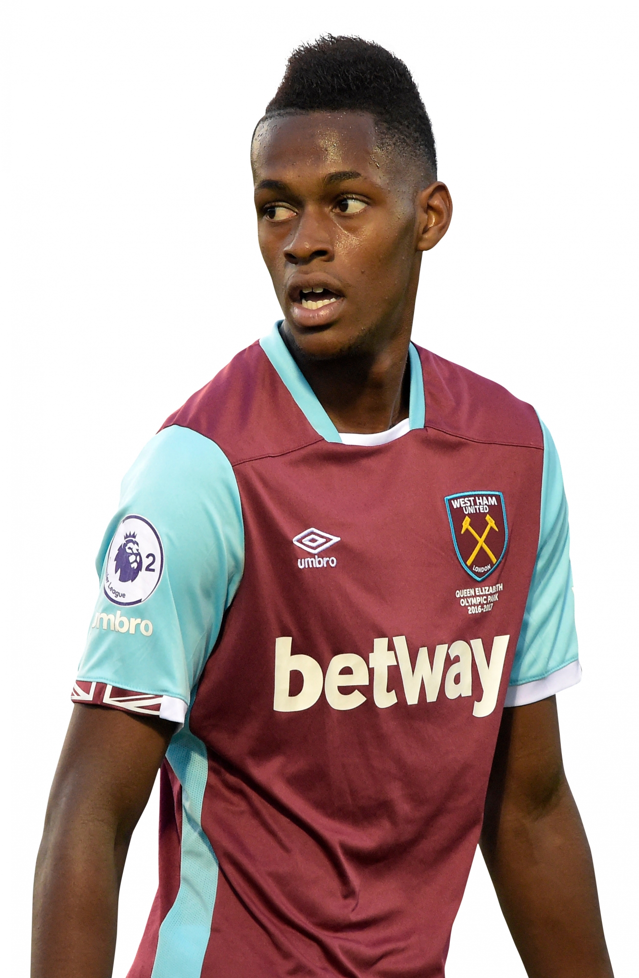 DAGENHAM, ENGLAND - SEPTEMBER 09:  Edimilson Fernandes of West Ham United in action during the PL2 match between West Ham United and Wolverhampton Wanderers at Chigwell Construction Stadium on September 9, 2016 in Dagenham, England.  (Photo by Arfa Griffiths/West Ham United via Getty Images)fernandes 92203560