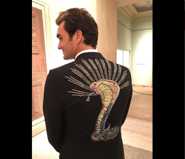 Federer a fait sensation avec un costume... original.