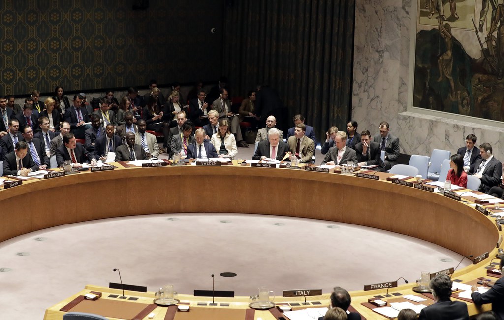 Le Conseil de sécurité de l'ONU a une nouvelle fois vu ses actions freinées par un veto russe.