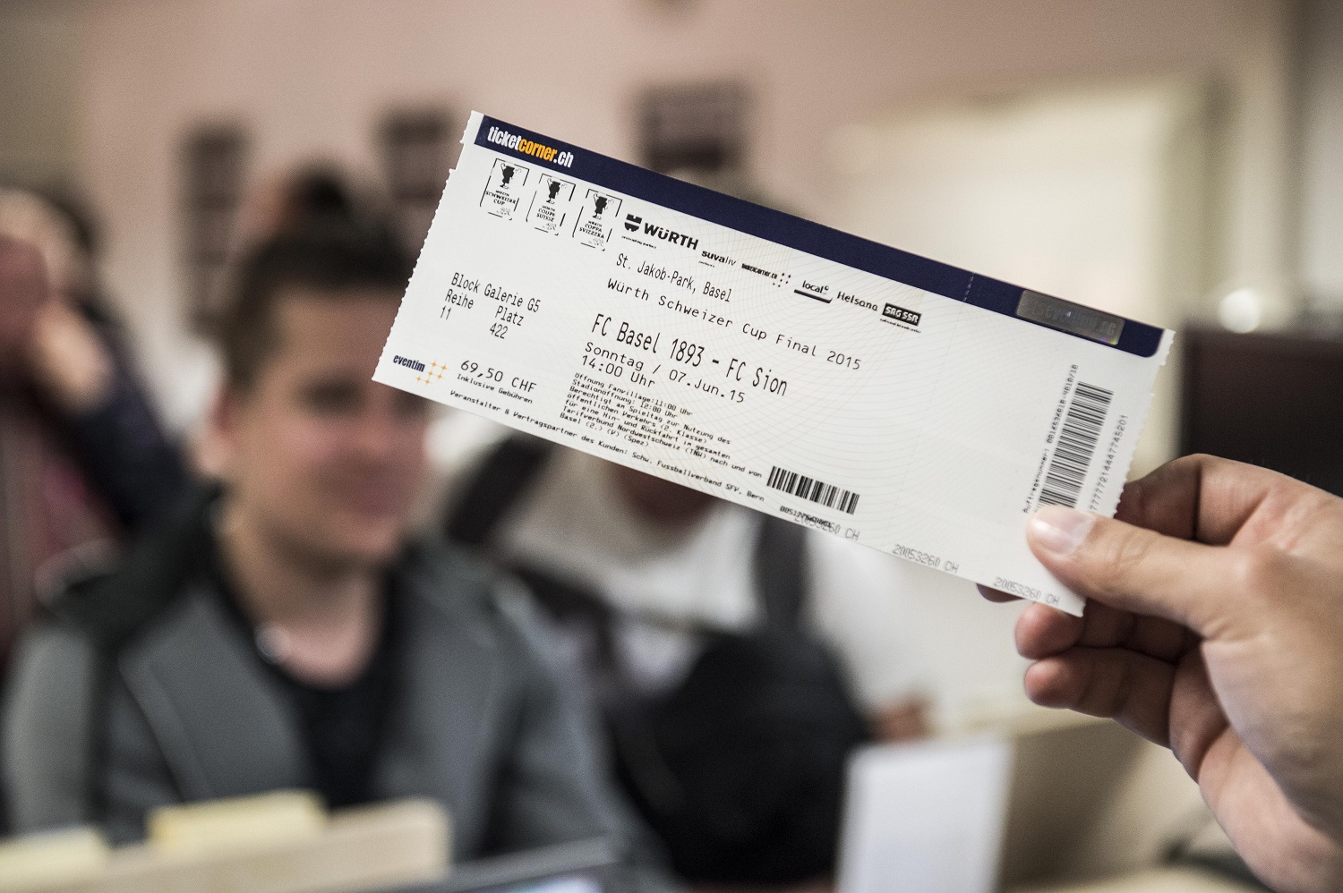 En 2015, les billets pour la finale de Coupe de Suisse entre Sion et Bâle s'étaient arrachés.
