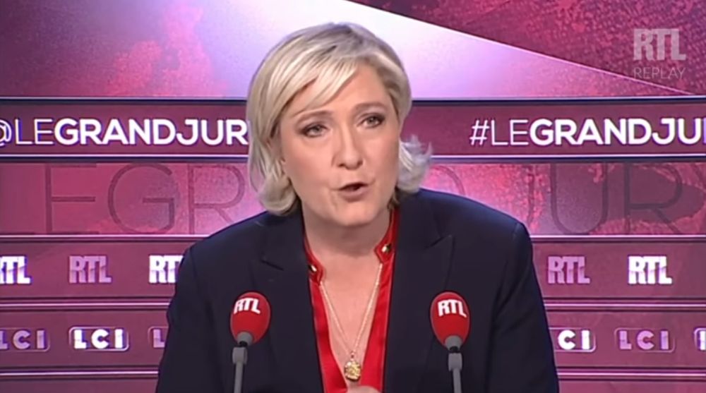 Dans l'émission "Le Grand Jury" (RTL-Le Figaro-LCI), diffusée dimanche matin, Marie Le Pen avait estimé que la France avait été "malmenée dans les esprits depuis des années".