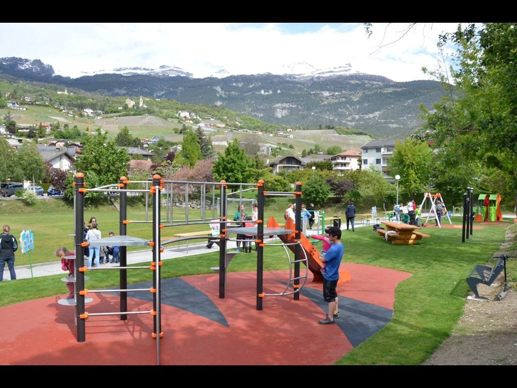 La place a été inaugurée samedi.