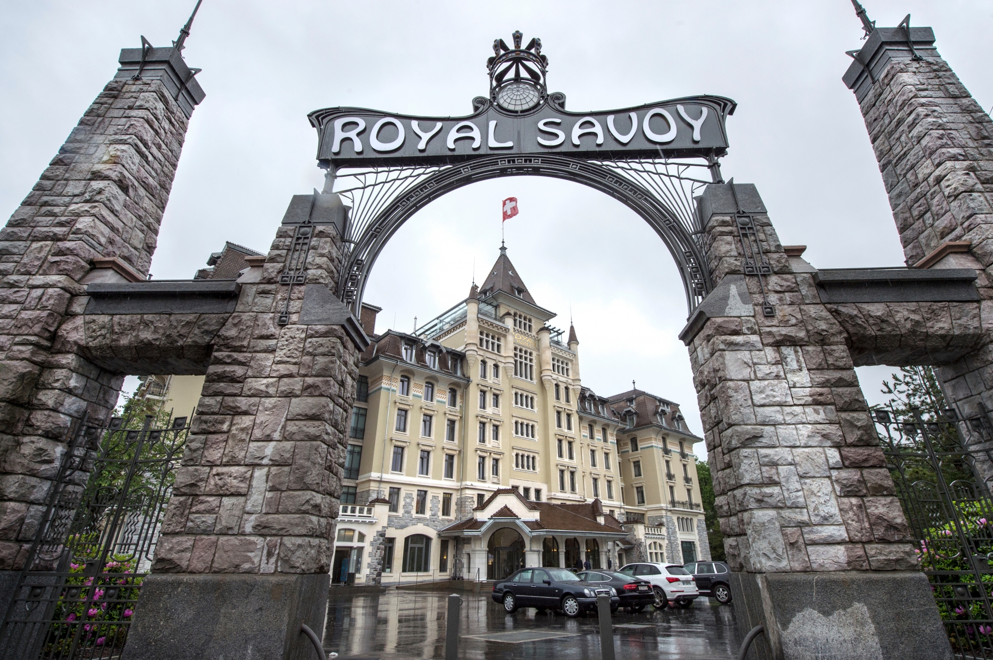 Lausanne - 19 mai 2017  - Hôtel Royal Savoy - C'est dans cet hôtel que le FC Sion logera deux nuits avant la finale de la Coupe Suisse. Photo Sabine Papilloud ROYAL_SAVOY10