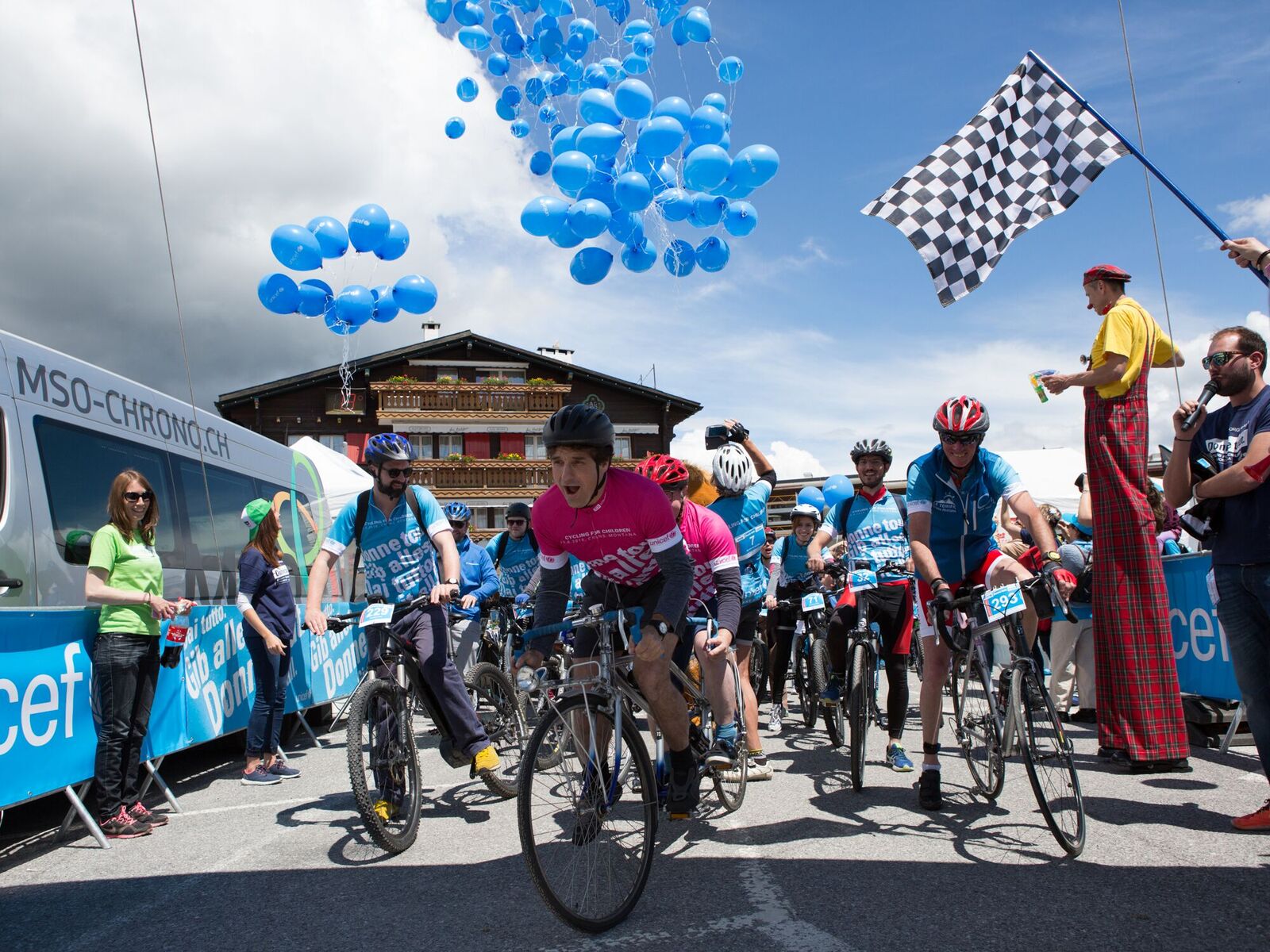 La première édition de Cycling for Children a rencontré un joli succès l'an passé. Elle est relancée cette année.