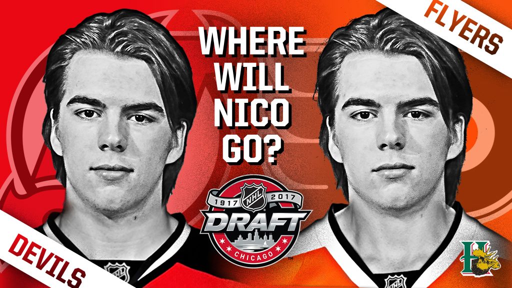 Nico Hischier s'en ira certainement aux Devils du New Jersey ou aux Flyers de Philadelphie. 