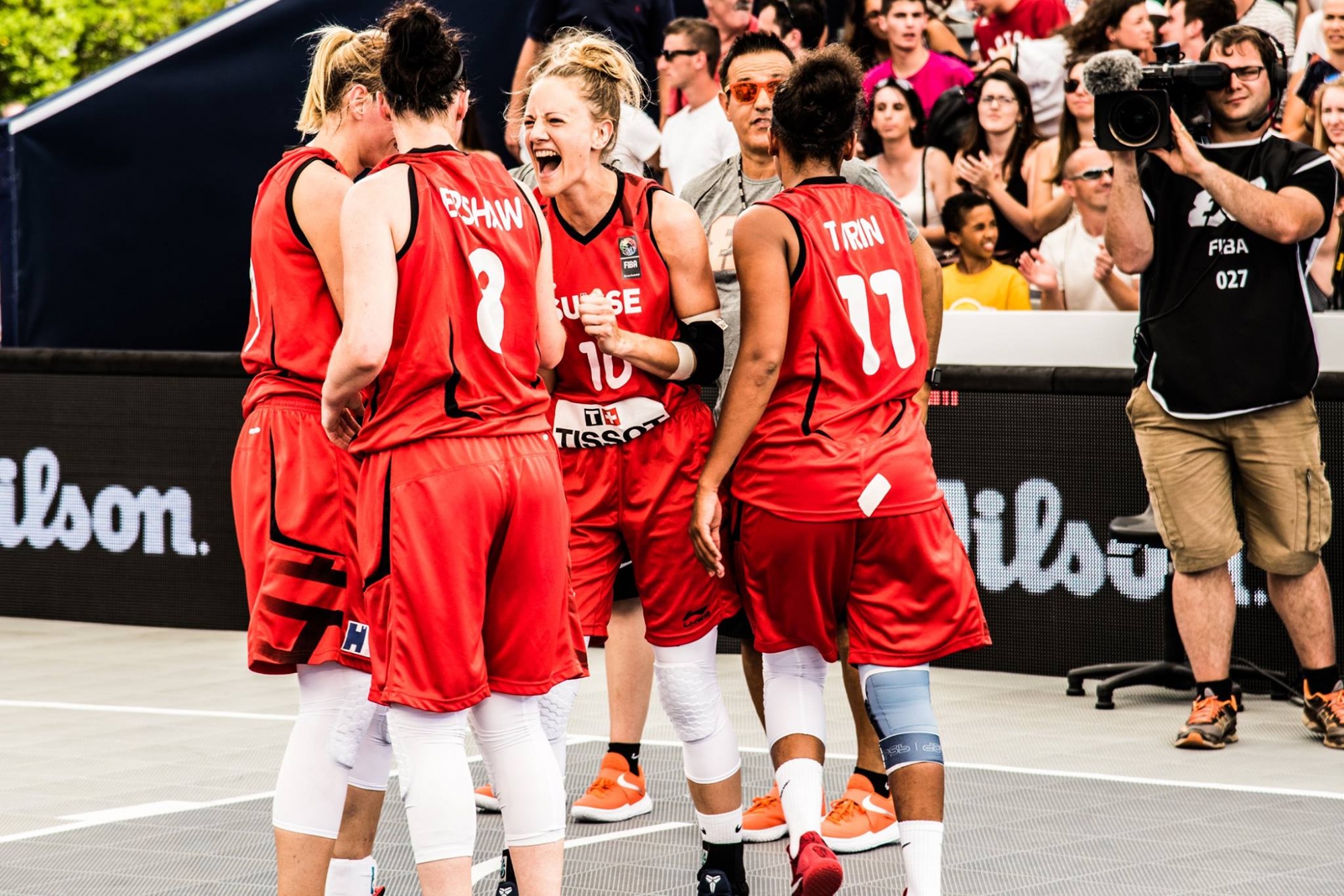 Les Suissesses ont remporté leur quatre matchs de poule aux Mondiaux 3x3 de Nantes.