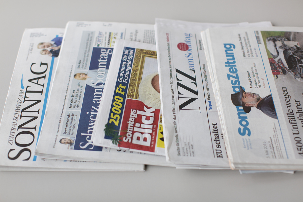 Les titres de la presse dominicale reviennent entre autres sur l'affaire de l'espion suisse en Allemagne.