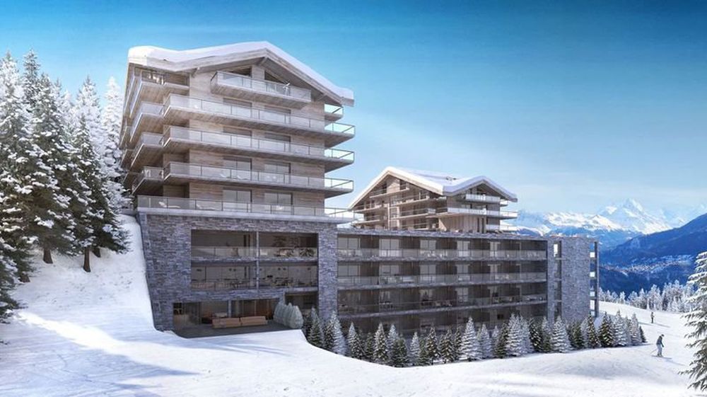 C'est au pied des pistes, à 200 m du parking de Cry d'Er, que le Six Senses verra le jour.