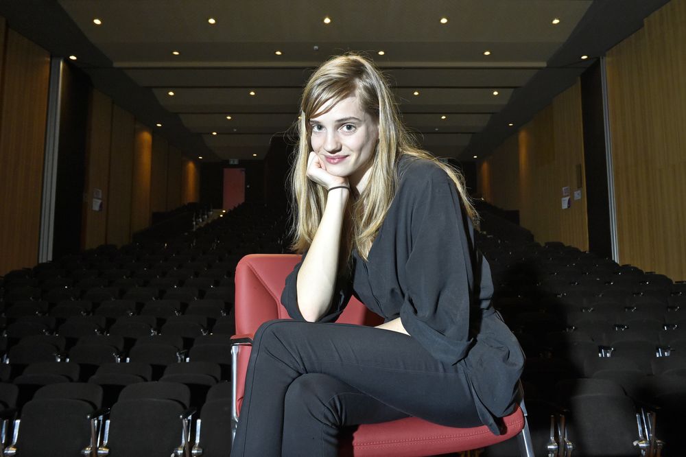 Noémie Schmidt, actrice valaisanne qui vit à Paris.