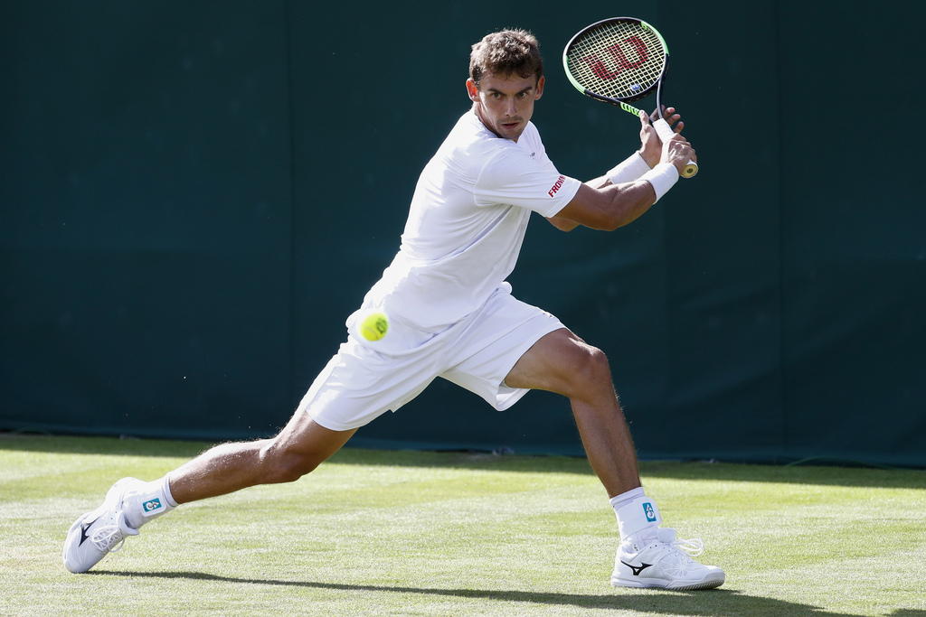 Henri Laaksonen a battu l'Uruguayen Pablo Cuevas à Bastad, 6-4 6-3.