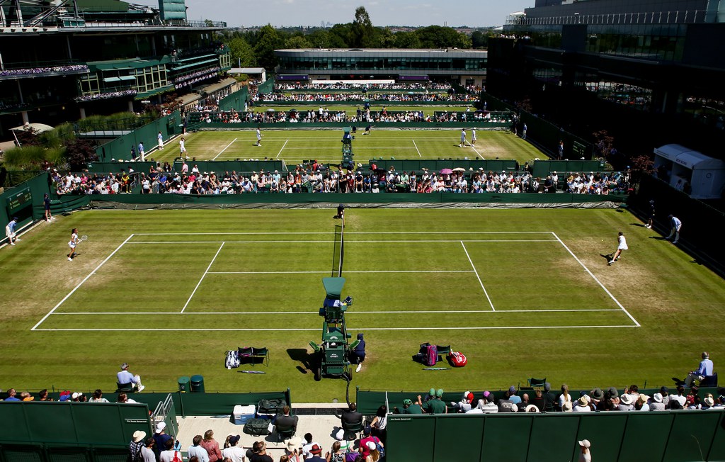 Les cours 14 à 17 du All England Lawn Tennis and Croquet Club.