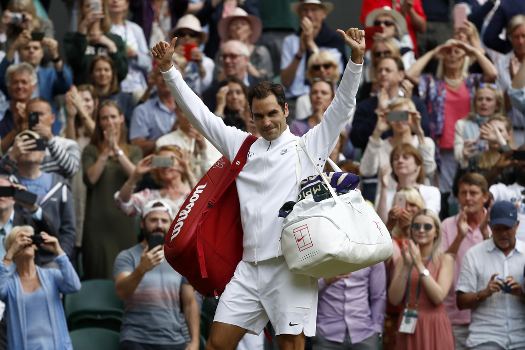Je suis si heureux d'avoir fait cette longue pause. Car ma vie personnelle continue après le tennis, elle est même plus importante, a déclaré Federer.