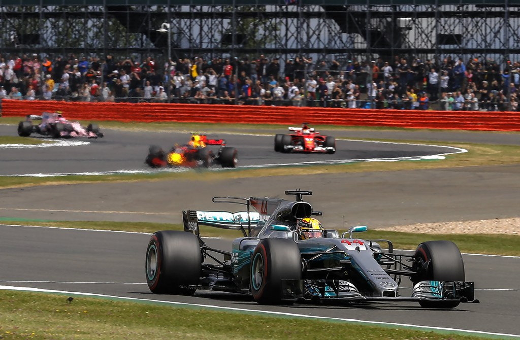 Lewis Hamilton a fait cavalier seul lors de cette course.