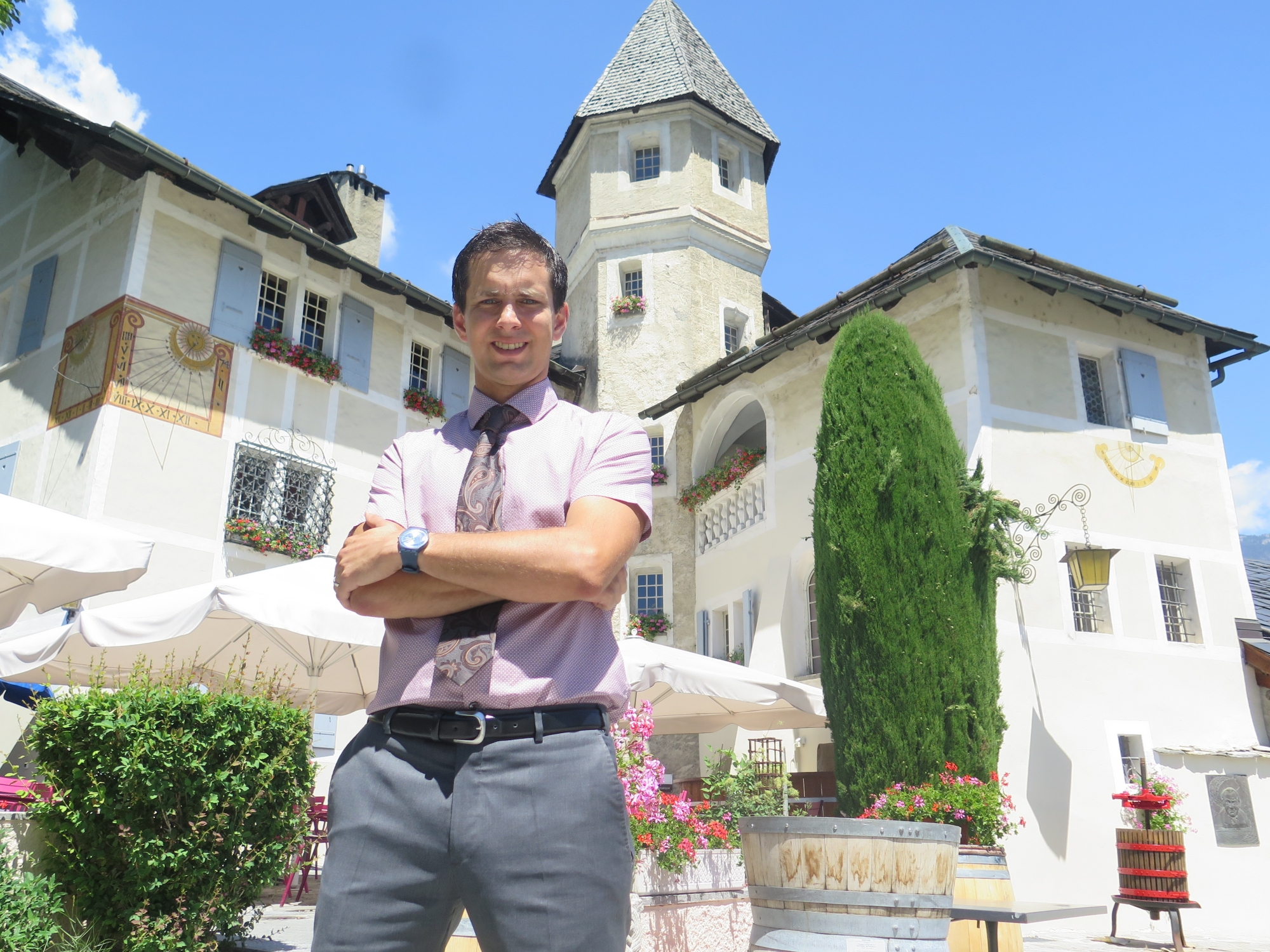 Un nouveau directeur ad interim pour le chateau de Villa, Yannick Tenud