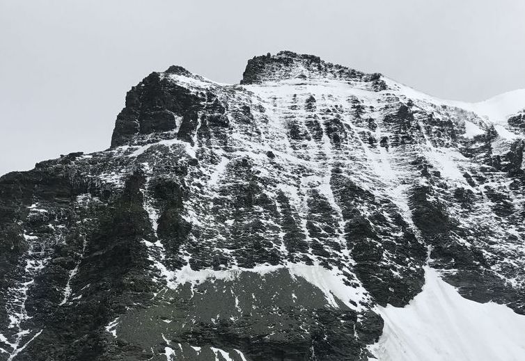 L'accident a eu lieu à 100 mètres du sommet du Combin de Valsorey.