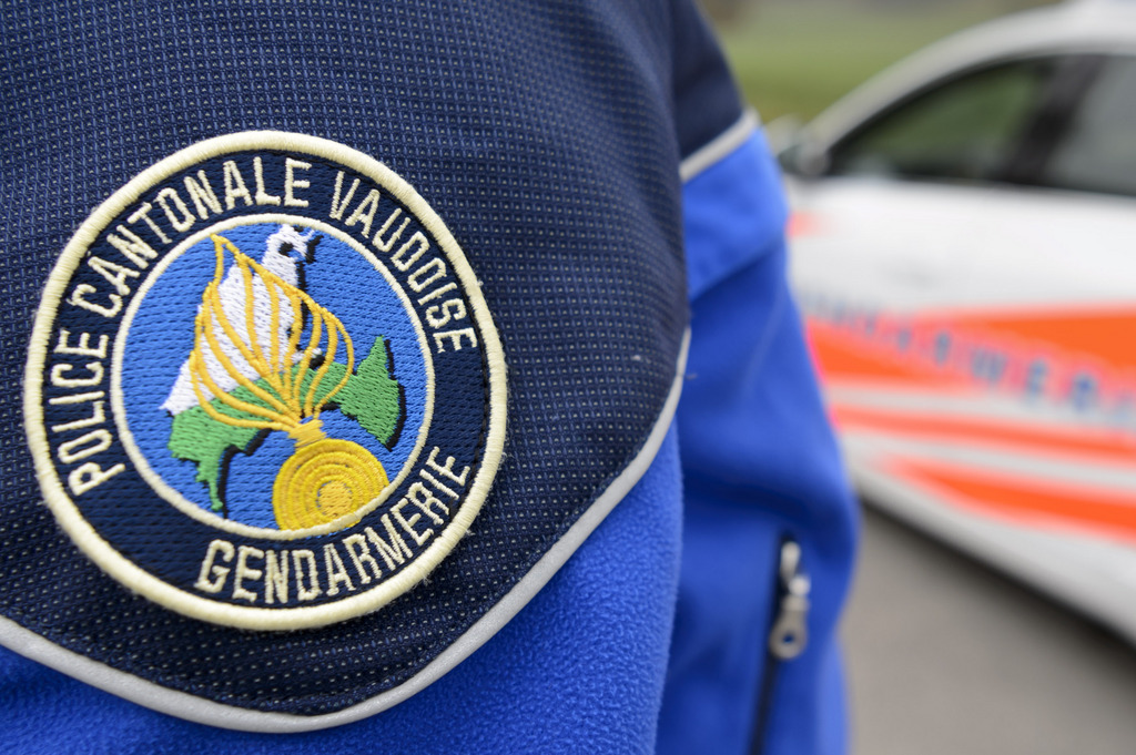 L'alerte a été reçue à 14h45 à la police cantonale vaudoise.