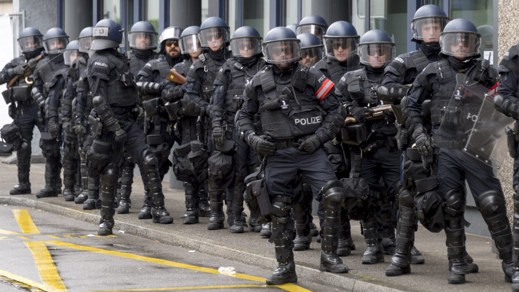 Quatre policiers ont été blessés au cours des heurts. (Illustration)