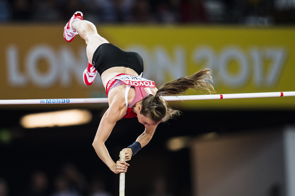 Nicole Büchler a assuré sa qualification avec un saut à 4 m 55.