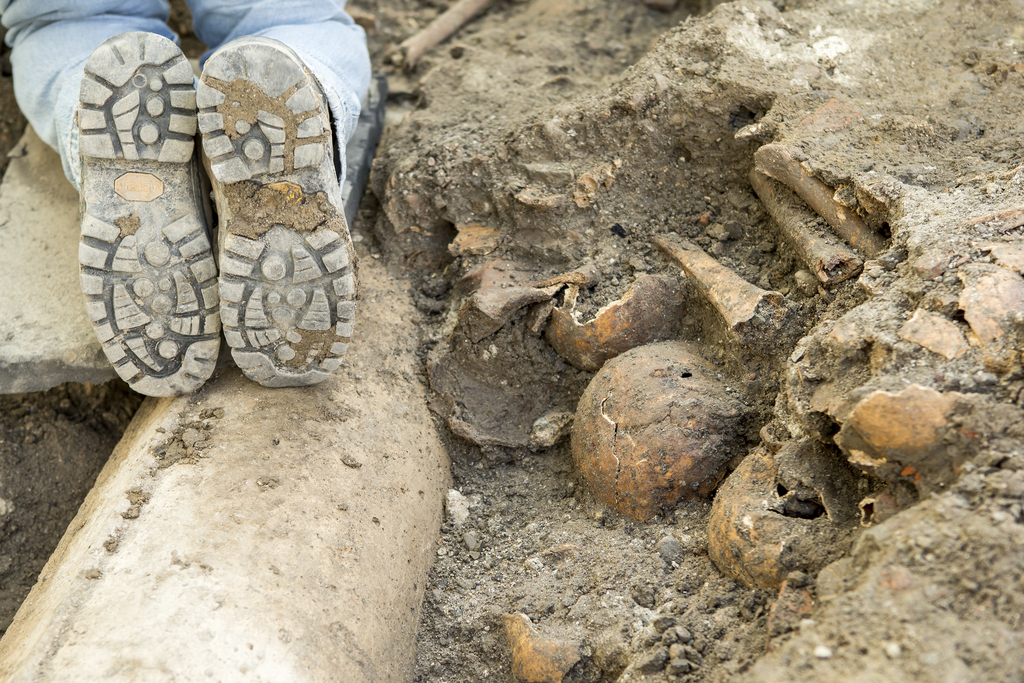Un groupe d'archéologues a découvert les restes de plus de 50 enfants au Pérou. (Illustration)