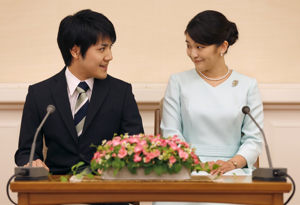 La princesse Mako a rencontré Kei Komuro à l'université.