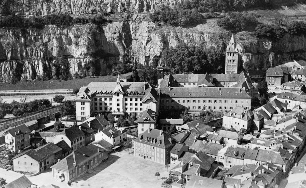 Saint-Maurice, avant la construction du Collège