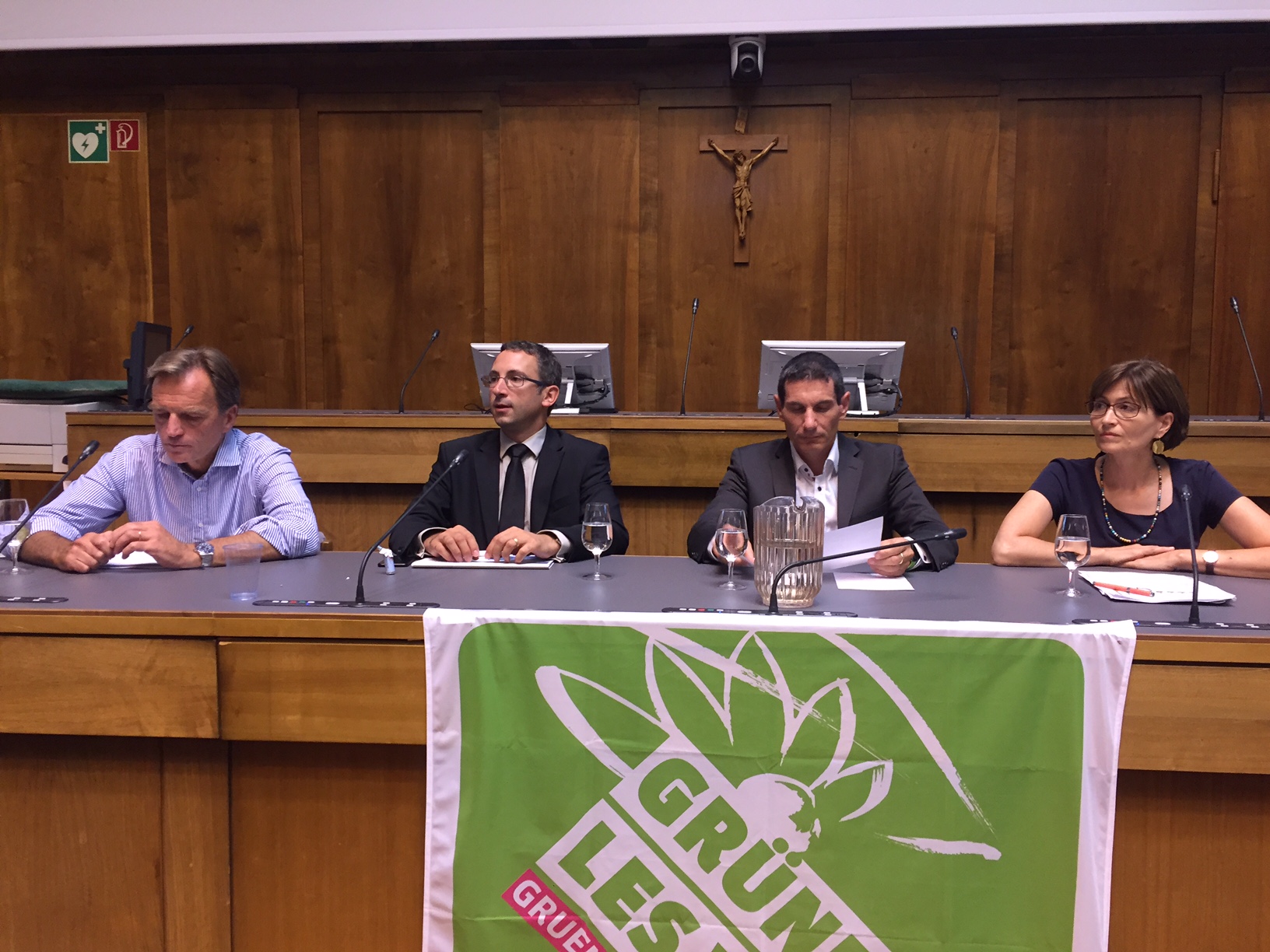 Le premier débat sur Sion 2026 a été organisé par les Verts valaisans.