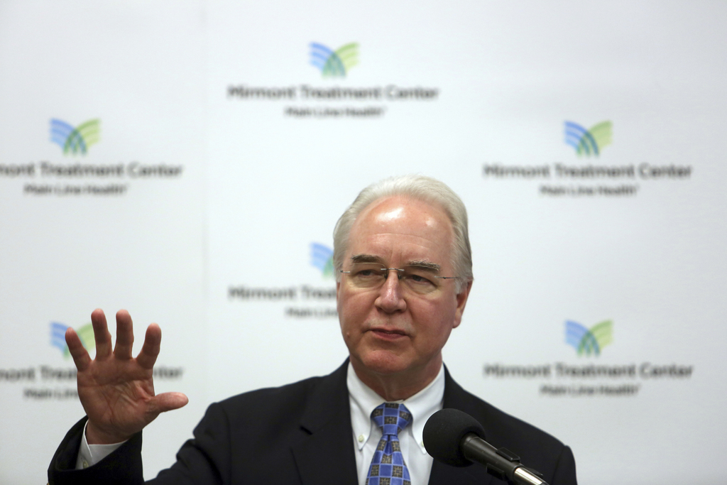 Tom Price a effectué pas moins de 26 déplacements en avions privés depuis le début de l'année, pour un total dépassant 400'000 dollars.