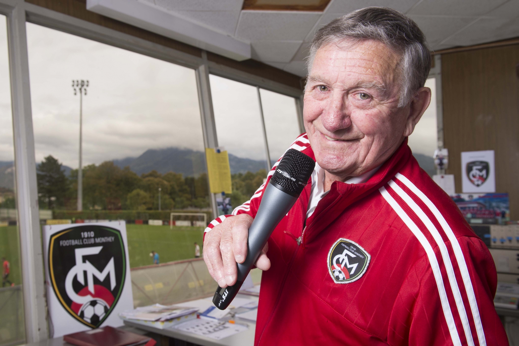 Speaker du FC Monthey, Marius Mignot est un homme d’une générosité rare.