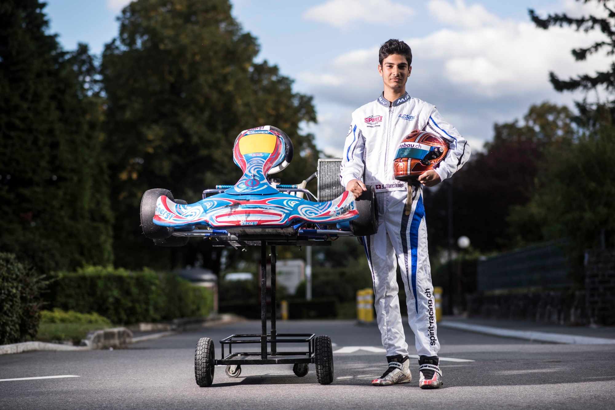Steven Planchamp jeune espoir du karting.



Louis Dasselborne/Le Nouvelliste