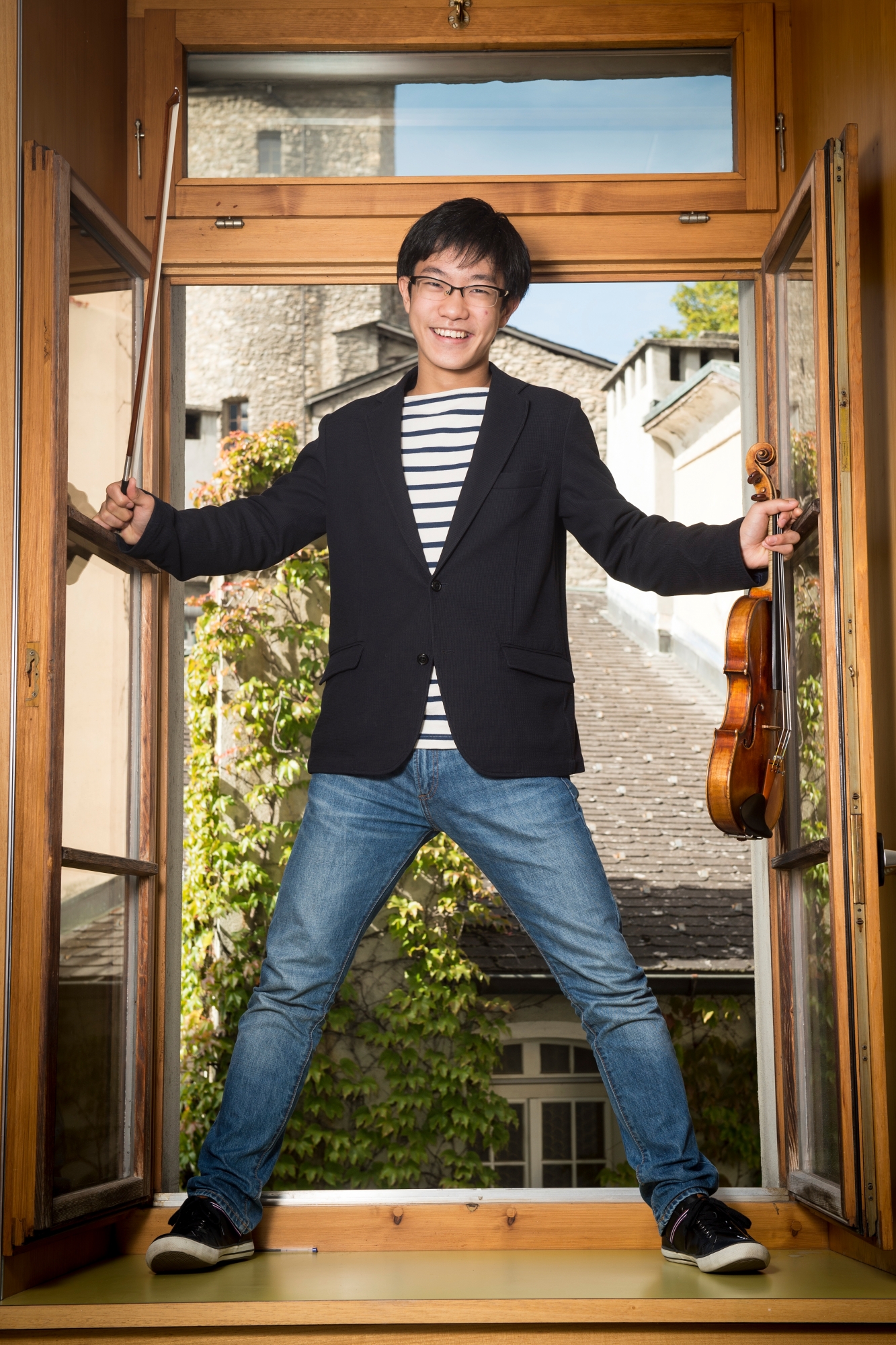Sion - 22 septembre 2017  - HEMU - Rennosuke Fukuda,violoniste. RENNOSUKE1