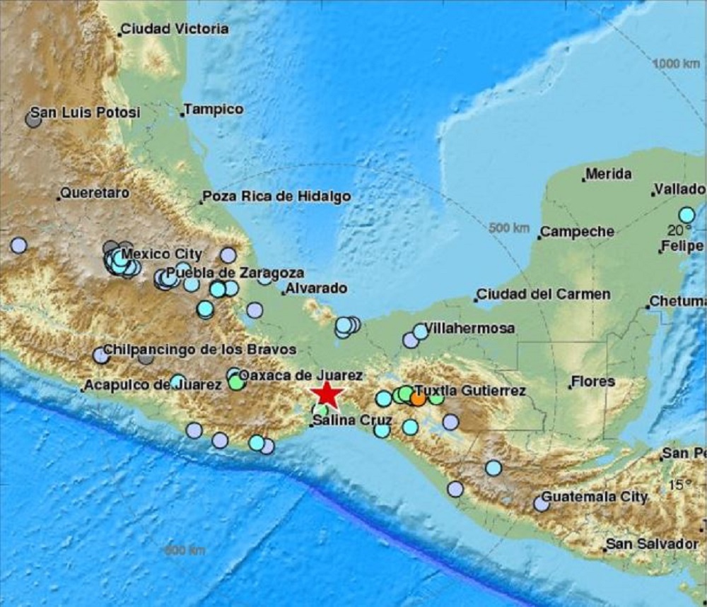 Un nouveau séisme de magnitude 6,4 a été enregistré samedi à Mexico