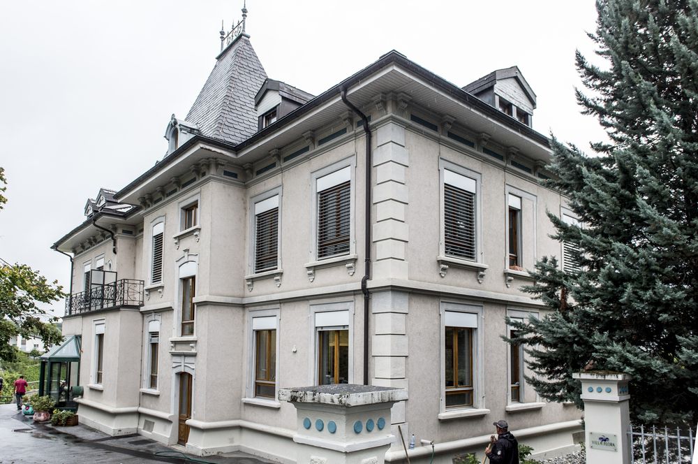 Les établissements d'Addiction Valais, comme ici la Villa Flora à Sierre, ont un taux d'occupation particulièrement bas.